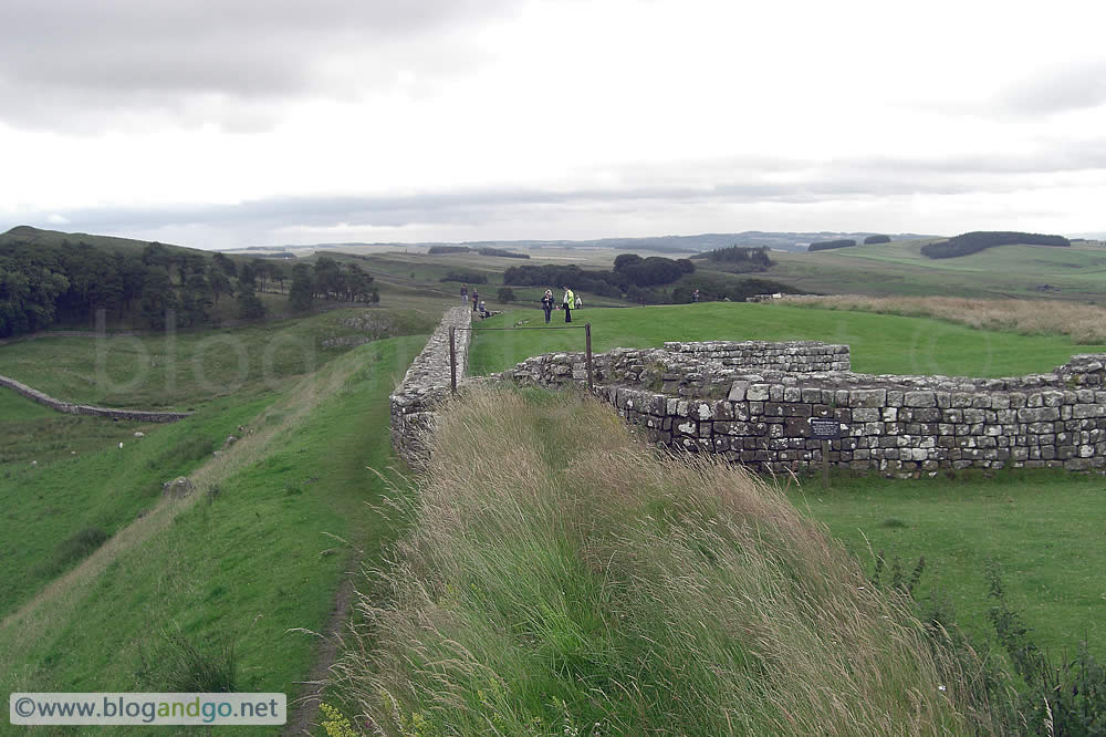 Housesteads Fort from the west